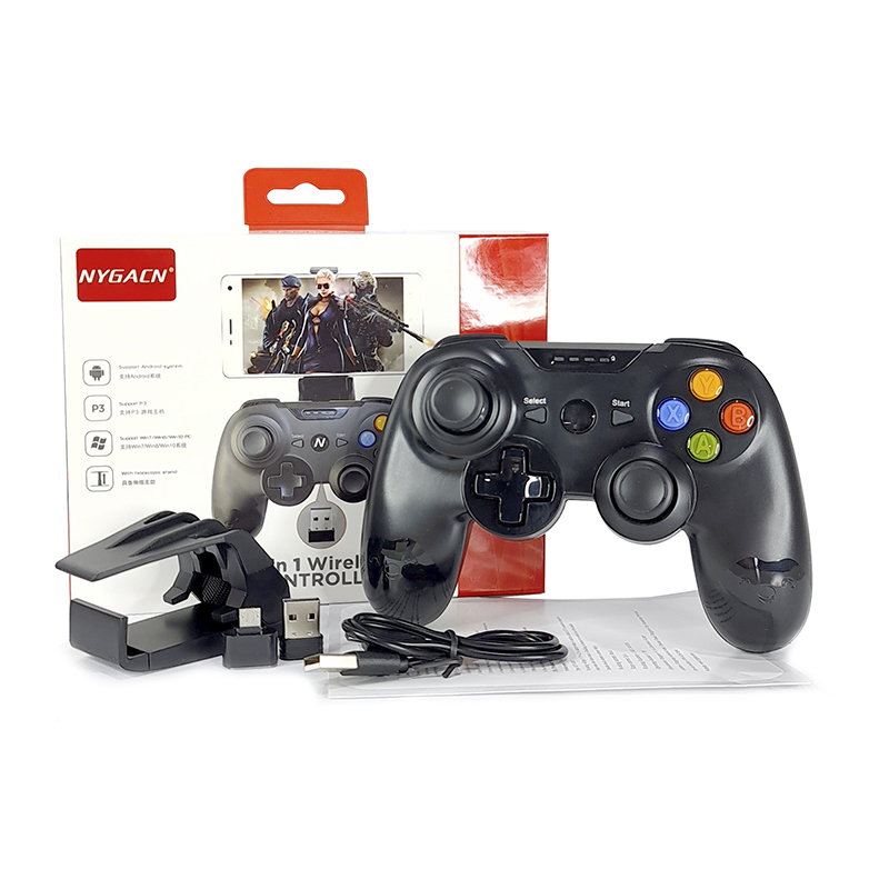 JOYSTICK INALAMBRICO BLUETOOTH 3 EN 1 USB/PS3/ANDROID NJP189B