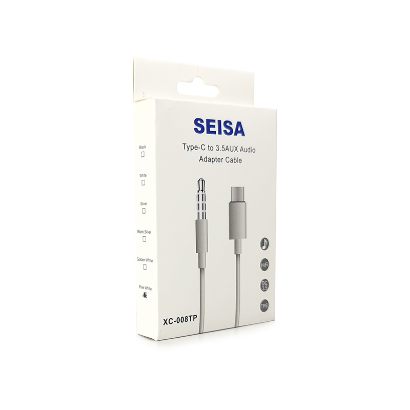 CABLE DE AUDIO TYPE-C A FICHA 3.5Mm 1M