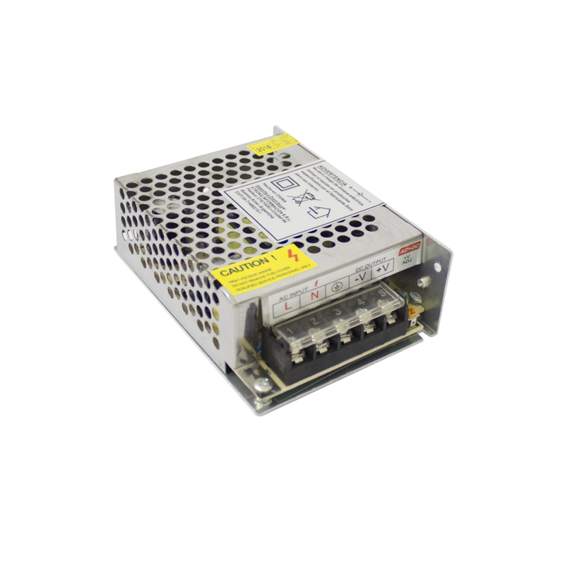 FUENTE METALICA PARA ILUMINACION Y SEGURIDAD 12V/5A S-60-12