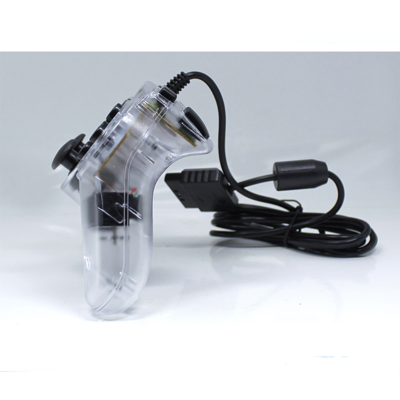 JOYSTICK PARA PS2 SEISA CON CABLE TRANSPARENTES SJ803TM