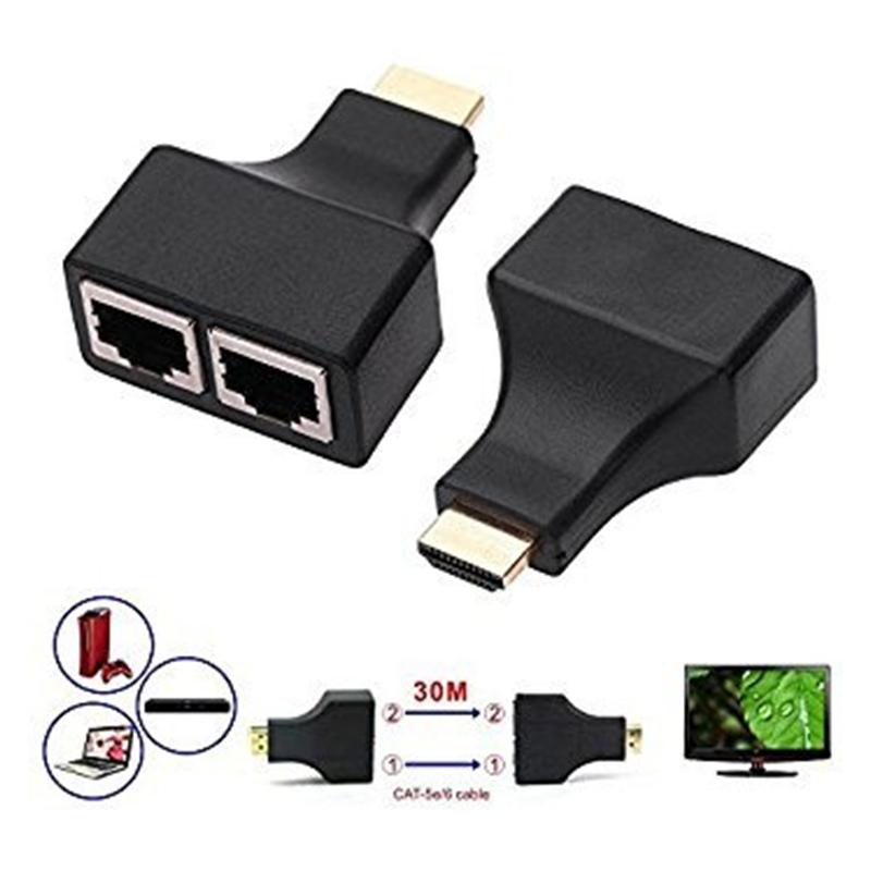 EXTENSOR HDMI POR PUERTO RJ45 HASTA 30M SM-F7802