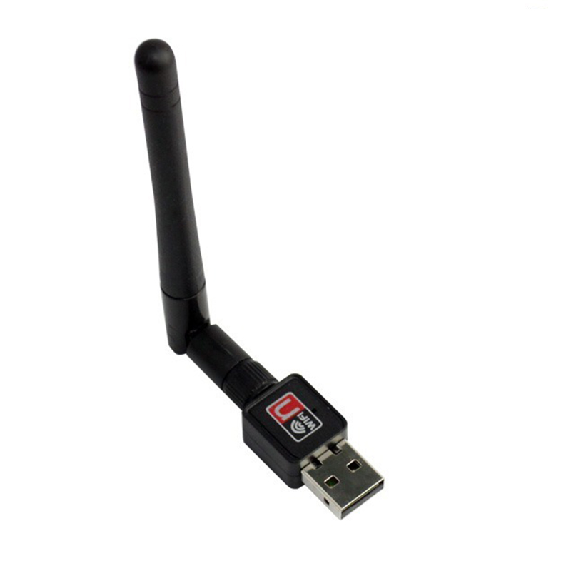PLACA USB WIFI 150M CON ANTENA 5DBI