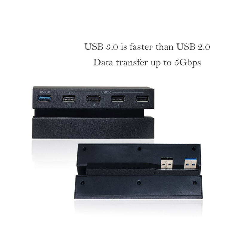 HUB USB DOBE 5 PUERTOS 4X2.0 MAS 1X3.0 TP4-006